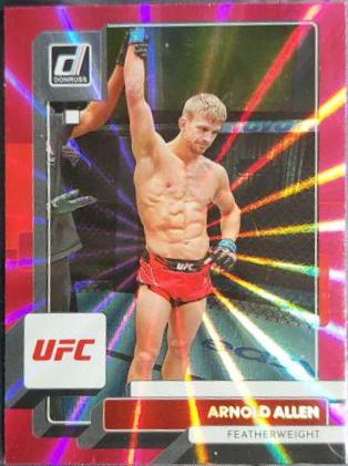 Arnold Allen 2023 Panini Donruss UFC Base #18 Pink Laser