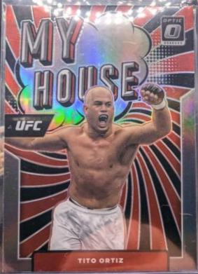 Tito Ortiz 2022 Panini Donruss Optic UFC My House #11 Holo