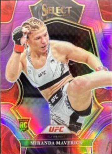 Miranda Maverick 2023 Panini Select UFC Premier Level #167 Purple