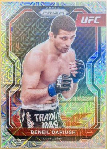Beneil Dariush 2021 Panini Prizm UFC Base #28 Mojo