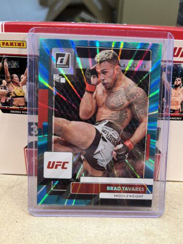 Brad Tavares 2023 Panini Donruss UFC Base #68 Teal Laser