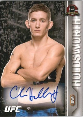 Chris Holdsworth 2015 Topps UFC Champions Autographs #FA-CH Platinum