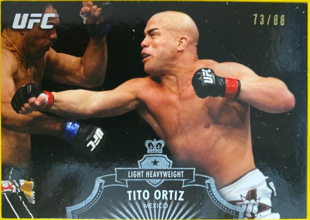 Tito Ortiz 2012 Topps UFC Bloodlines Base #106 Black