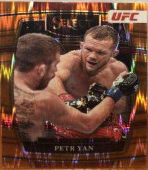 Petr Yan 2022 Panini Select UFC Concourse #7 Orange Flash