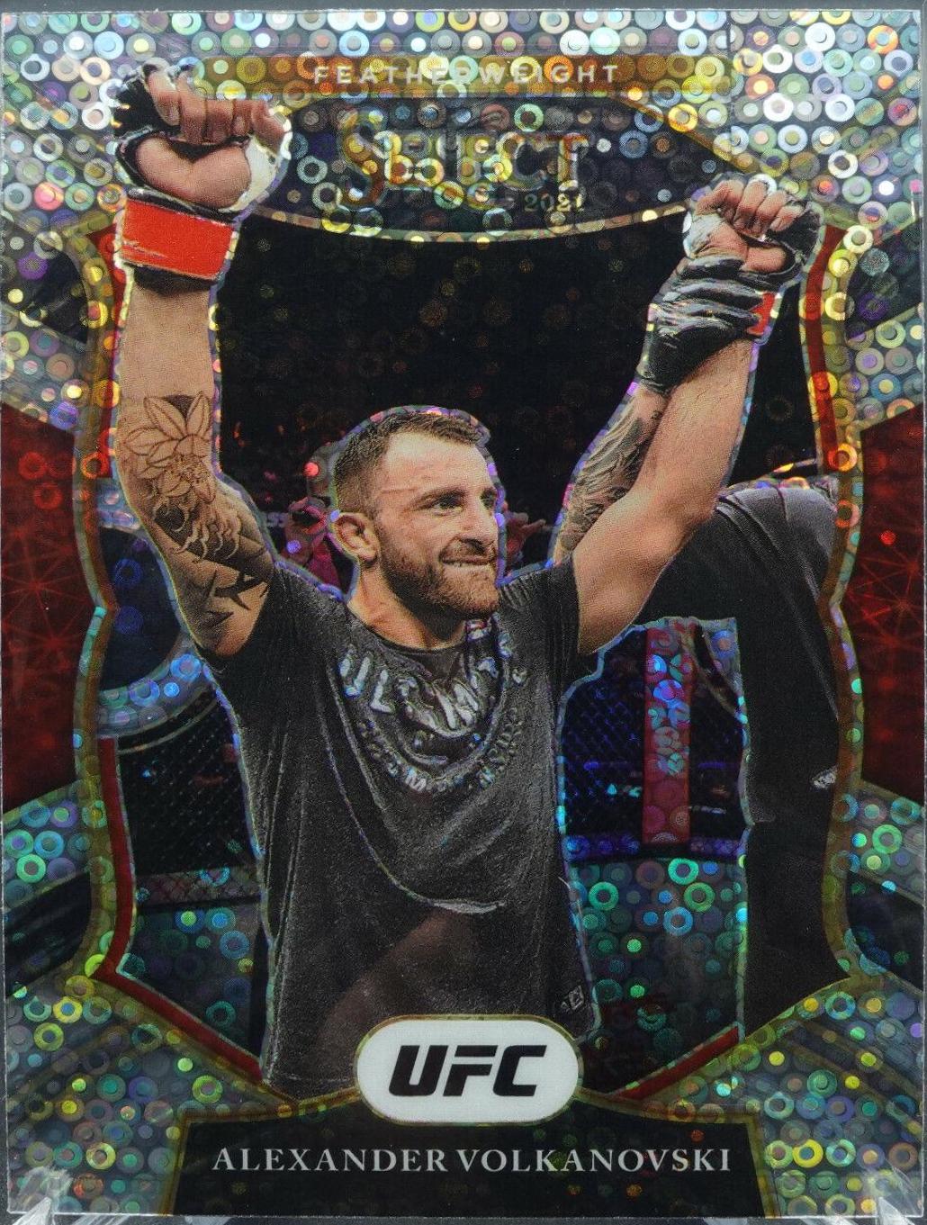 Alexander Volkanovski 2021 Panini Select UFC Concourse #16 Disco
