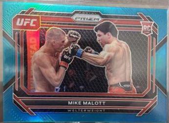 Mike Malott 2023 Panini Prizm UFC Base #19 Teal