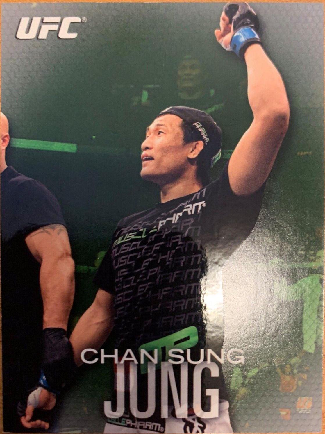Chan Sung Jung 2012 Topps UFC Knockout Base #98 Green