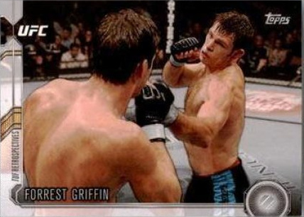 Forrest Griffin 2015 Topps UFC Chronicles Base #19 Silver