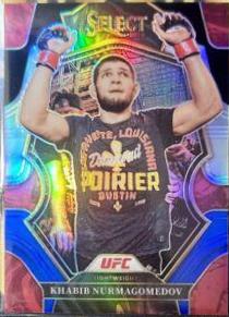 Khabib Nurmagomedov 2023 Panini Select UFC Concourse #97 Black Blue