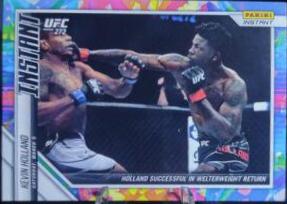 Kevin Holland 2022 Panini Instant UFC Base #18 Versicolor