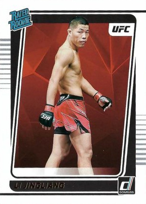Li Jingliang 2022 Panini Donruss UFC Base #208 Pink