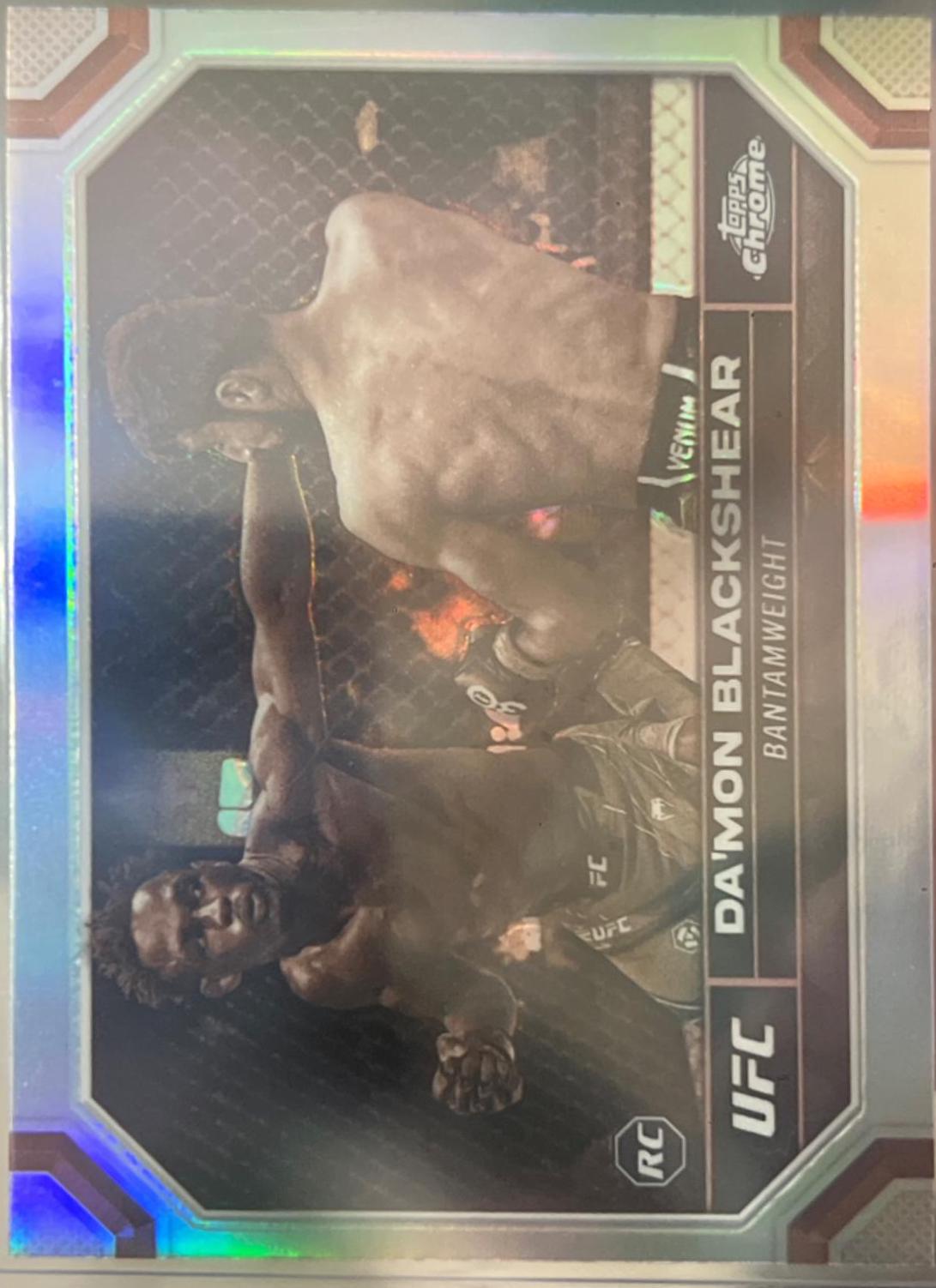Da'Mon Blackshear 2024 Topps Chrome UFC Base #21 Sepia Refractor