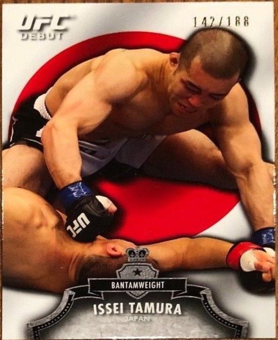 Issei Tamura 2012 Topps UFC Bloodlines Base #91 Flag