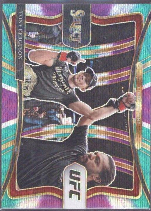 Tony Ferguson 2021 Panini Select UFC Premier Level #110 Tri Color