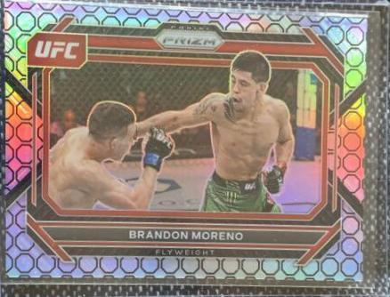 Brandon Moreno 2023 Panini Prizm UFC Base #38 Octagon