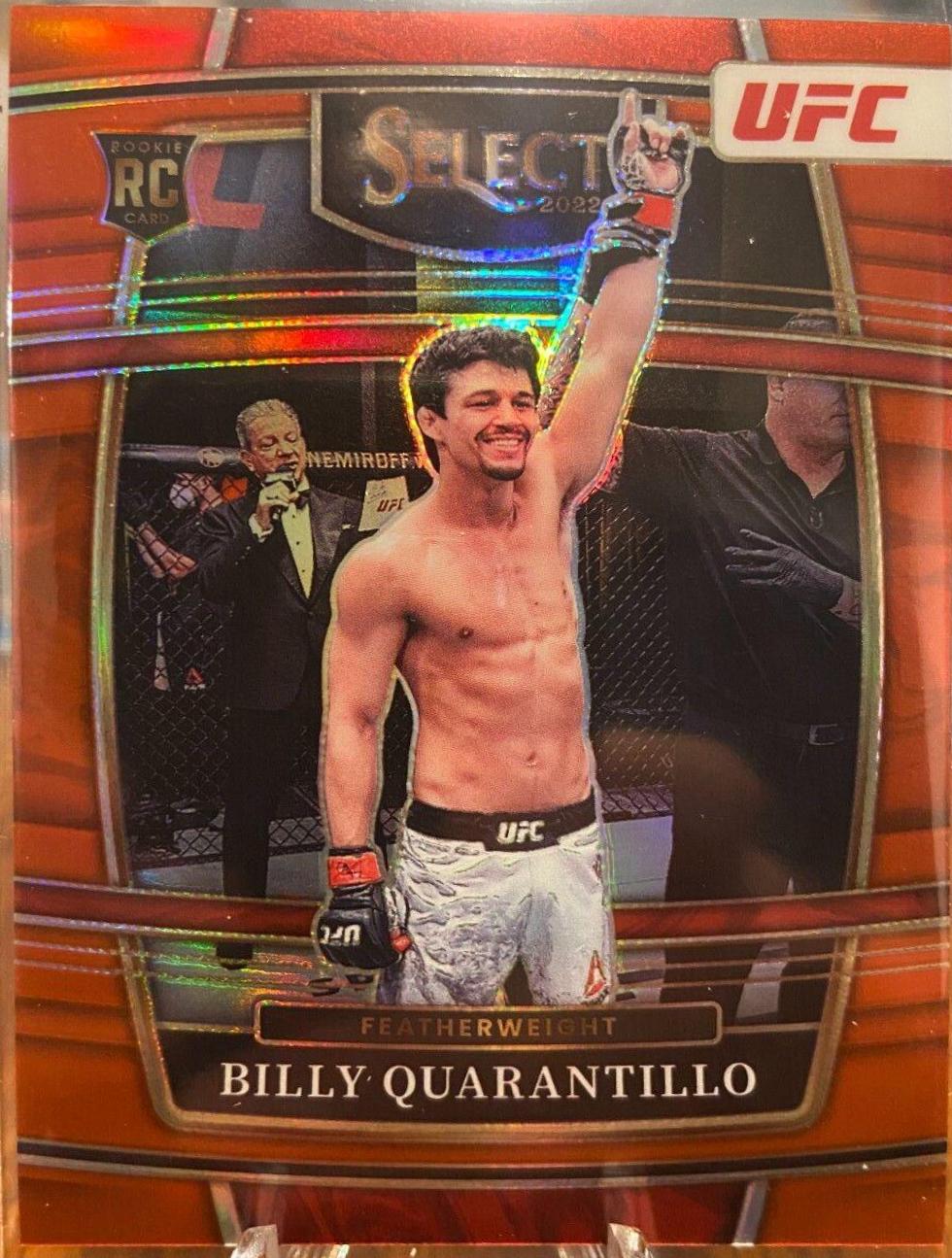 Billy Quarantillo 2022 Panini Select UFC Concourse #13 Red