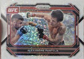 Alexandre Pantoja 2023 Panini Prizm UFC Base #46 White Sparkle