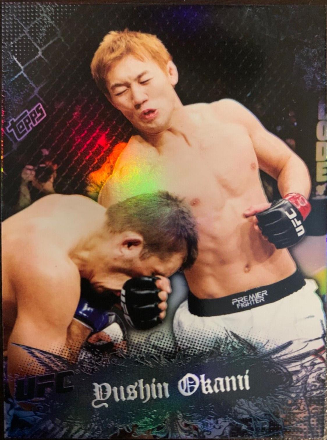 Yushin Okami 2010 Topps UFC Main Event Base #83 Black