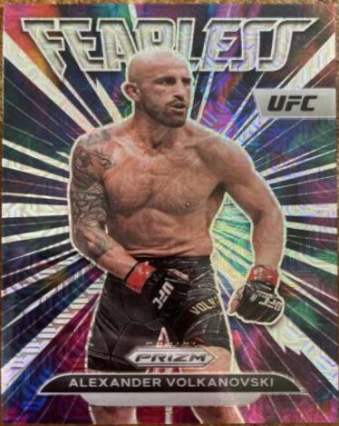 Alexander Volkanovski 2023 Panini Prizm UFC Fearless #7 Mojo
