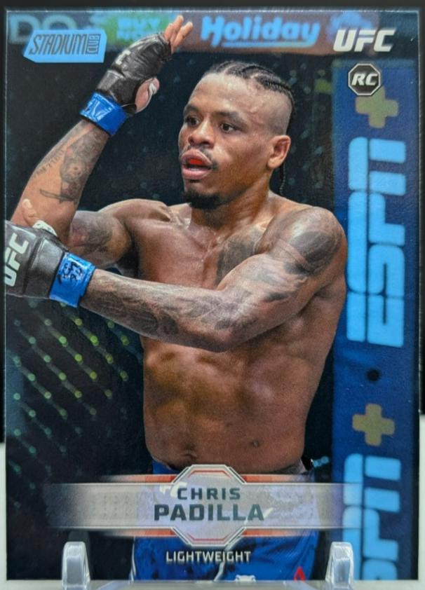 Chris Padilla 2026 Topps Stadium Club UFC Base #188 Light Blue