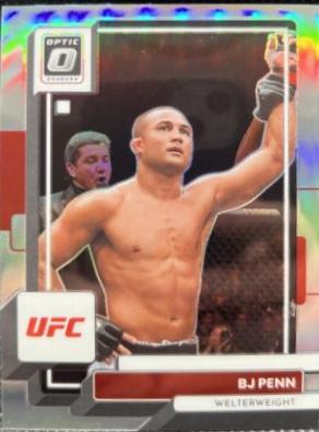 BJ Penn 2023 Panini Donruss Optic UFC Base #90 Holo