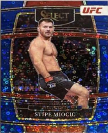 Stipe Miocic 2022 Panini Select UFC Concourse #85 Blue Disco