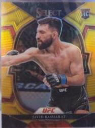 Javid Basharat 2023 Panini Select UFC Concourse #26 Gold