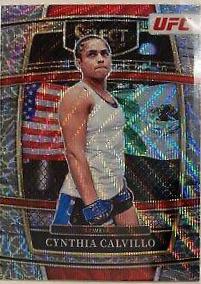 Cynthia Calvillo 2022 Panini Select UFC Concourse #70 Elephant