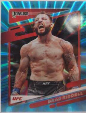 Brad Riddell 2022 Panini Donruss UFC Base #179 Teal