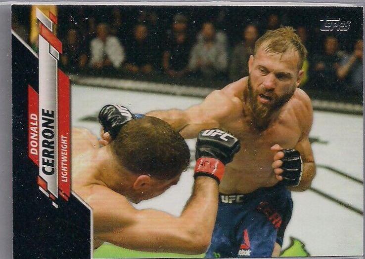 Donald Cerrone 2020 Topps UFC Base #54 Black