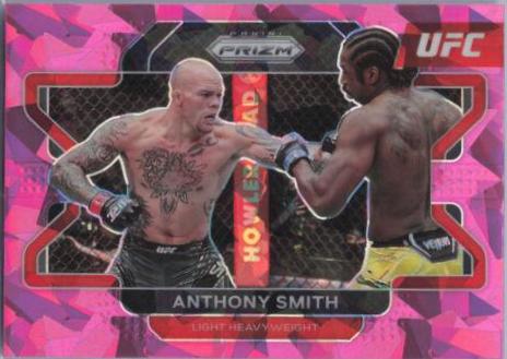 Anthony Smith 2022 Panini Prizm UFC Base #85 Pink Ice
