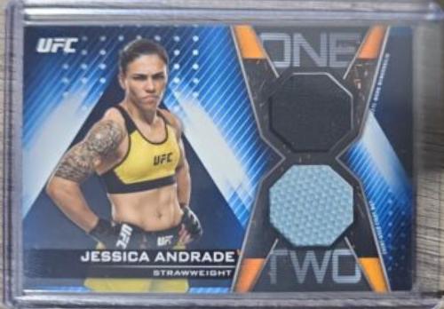 Jessica Andrade 2019 Topps UFC Knockout Knockout Relics #KR-JA Blue