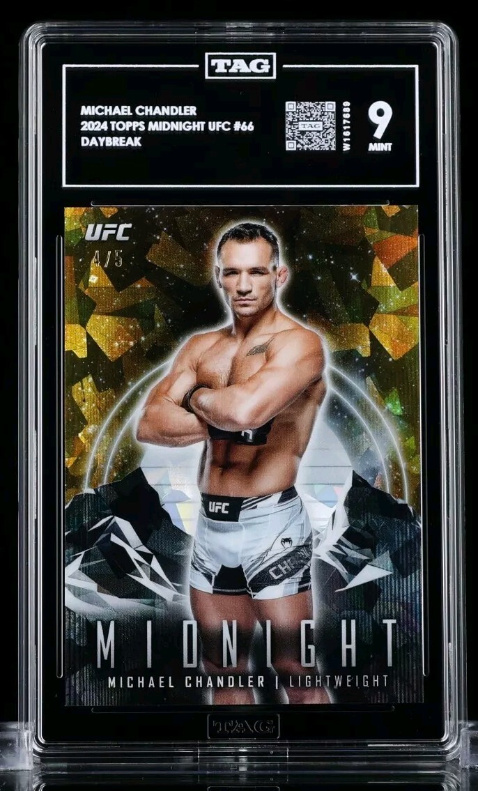 Michael Chandler 2024 Topps Midnight UFC Base #66 Daybreak
