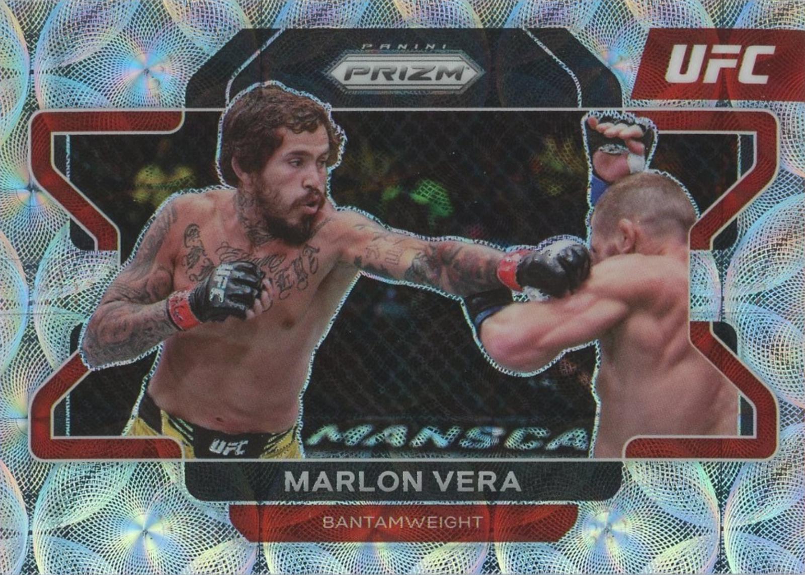Marlon Vera 2022 Panini Prizm UFC Base #56 Premium