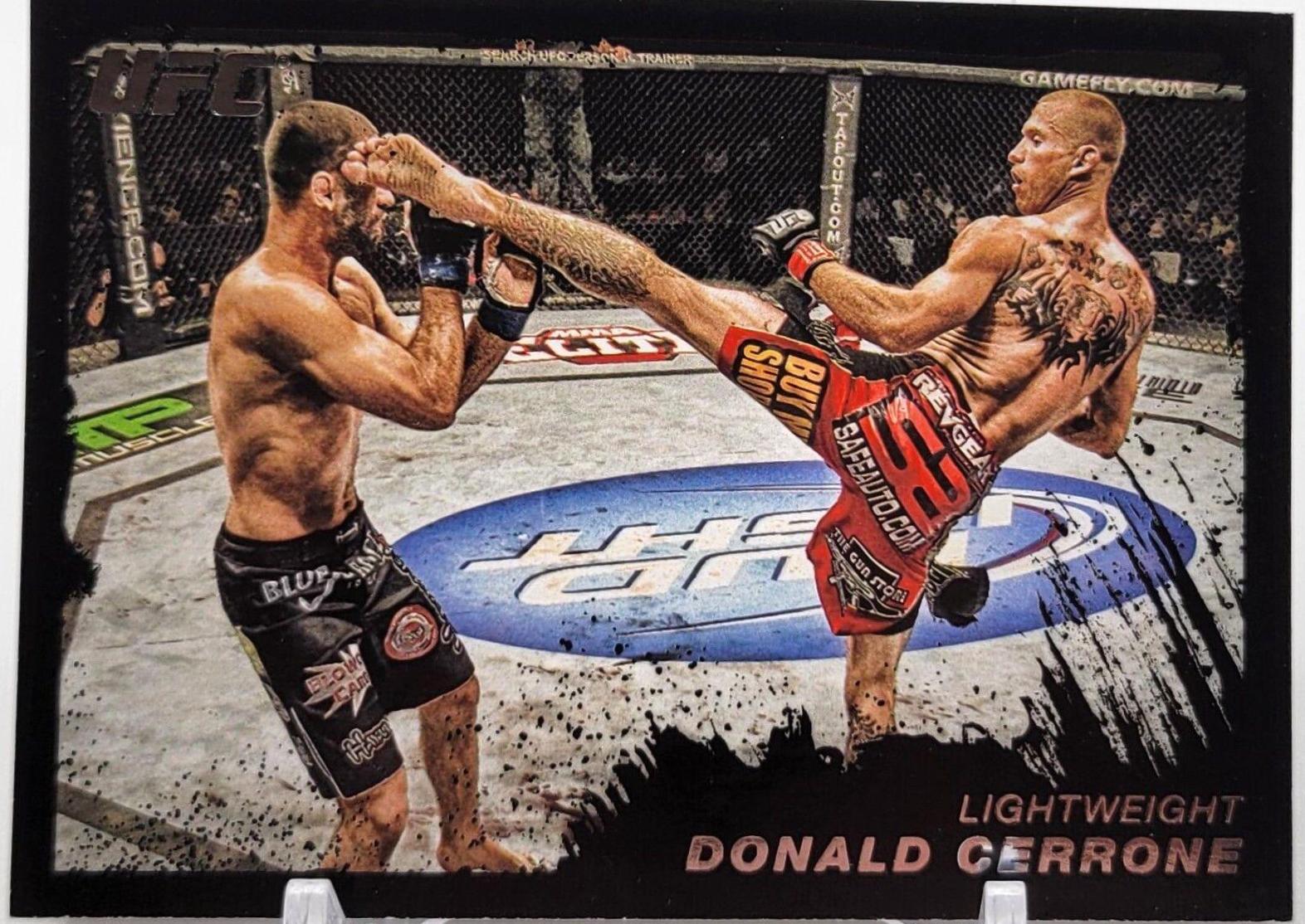 Donald Cerrone 2011 Topps UFC Moment of Truth Base #128 Onyx