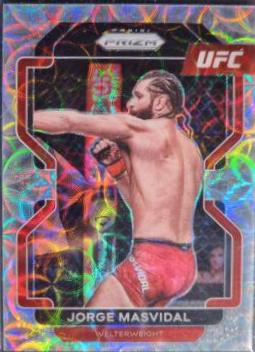 Jorge Masvidal 2022 Panini Prizm UFC Base #116 Premium