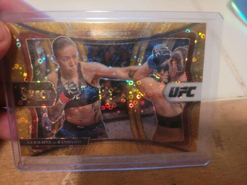 Germaine de Randamie 2021 Panini Select UFC Octagonside #263 Gold Disco