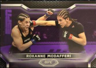 Roxanne Modafferi 2020 Topps UFC Knockout Base #17 Purple