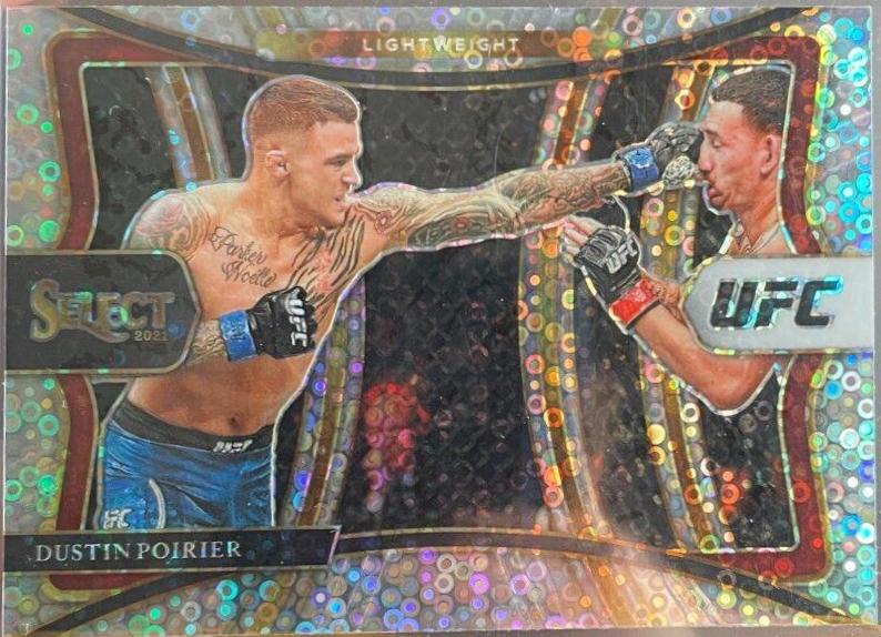 Dustin Poirier 2021 Panini Select UFC Premier Level #116 Silver