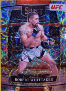 Robert Whittaker 2022 Panini Select UFC Concourse #27 Scope
