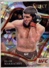 Islam Makhachev 2022 Panini Select UFC Octagonside #207 Cracked Ice