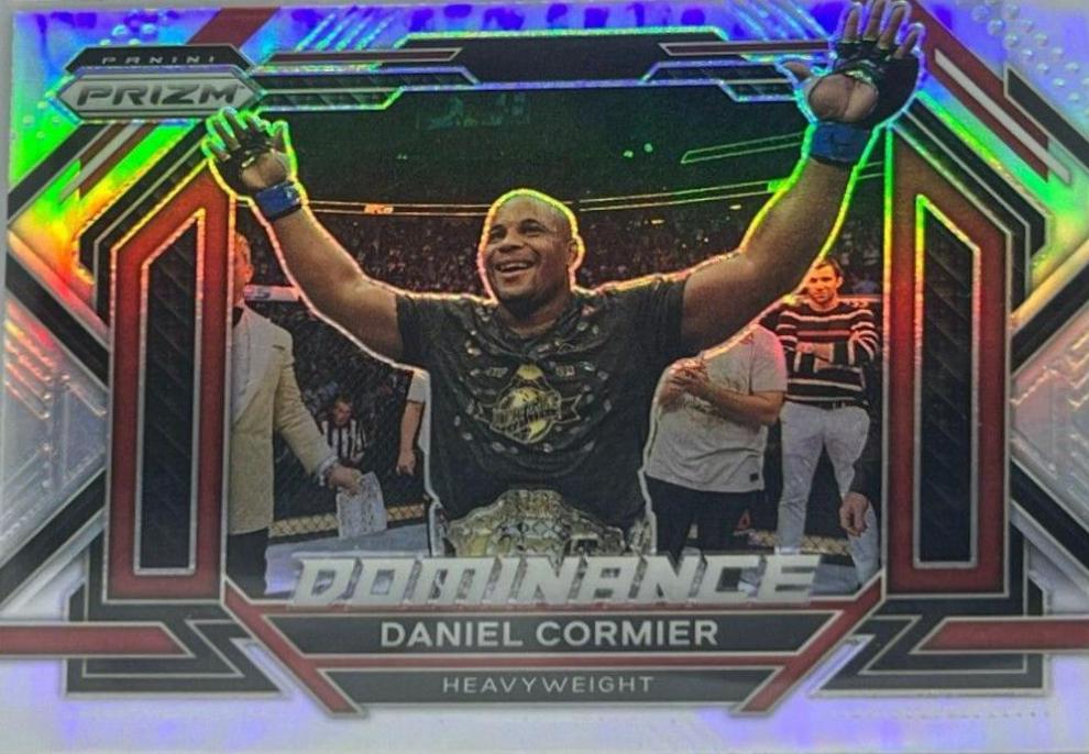 Daniel Cormier 2023 Panini Prizm UFC Dominance #1 Silver