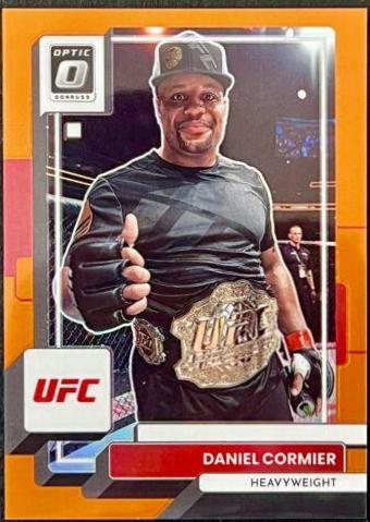 Daniel Cormier 2023 Panini Donruss Optic UFC Base #60 Orange