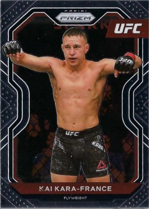 Kai Kara-France 2021 Panini Prizm UFC Base #65 Black