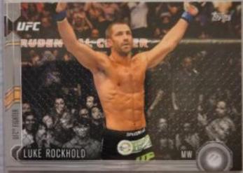 Luke Rockhold 2015 Topps UFC Chronicles Base #200 Silver