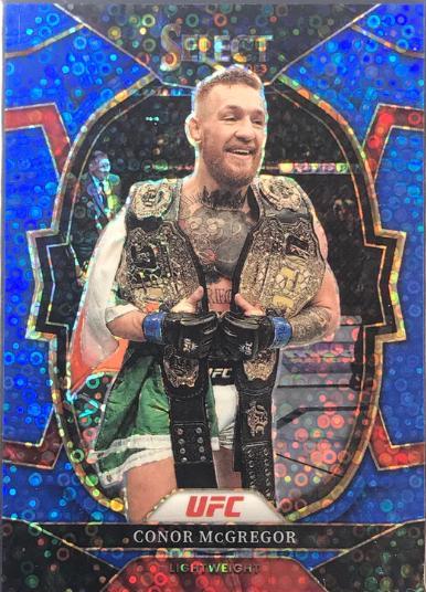 Conor McGregor 2023 Panini Select UFC Concourse #2 Blue Disco