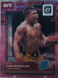 Caio Borralho 2023 Panini Donruss Optic UFC Base #130 Pink Velocity