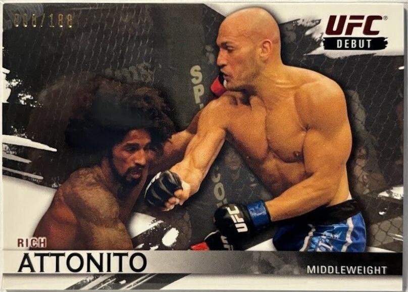 Rich Attonito 2010 Topps UFC Knockout Base #141 Silver