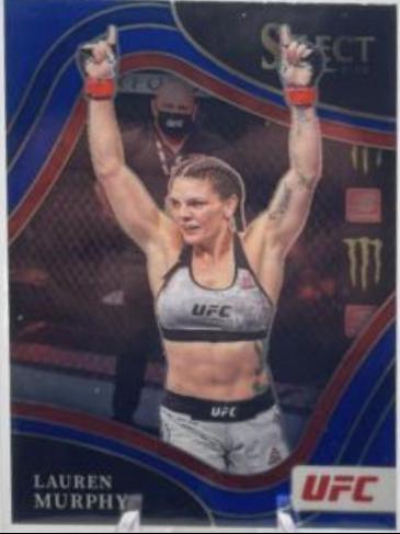 Lauren Murphy 2022 Panini Select UFC Octagonside #273 Blue Prizm