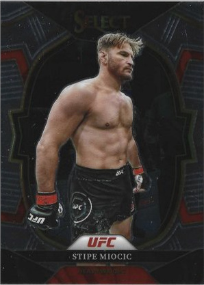 Stipe Miocic 2023 Panini Select UFC Concourse #43 Black Disco